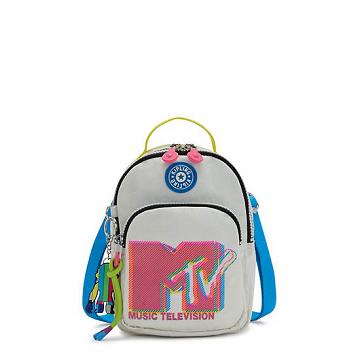 Kipling Alber MTV 3-in-1 Convertible Mini Bag Reppu Harmaat Pinkki | FI 1537XY